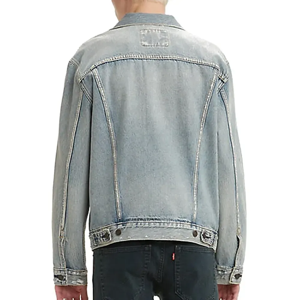 Куртка чоловіча Levi's Men's Light Destructed Trucker Jacket (723340631) — фото 2