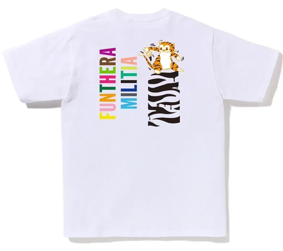 Футболка чоловіча Bape A Bathnig Ape Men's Colors Tiger Tee (1L30110021) — фото 2