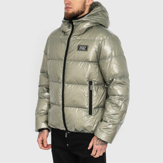 Куртка-пуховик DSQUARED2 Bomber Khaki — фото 3