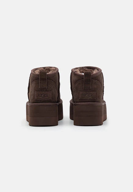 Черевики UGG Classic Ultra Mini Platform Коричневий — фото 6