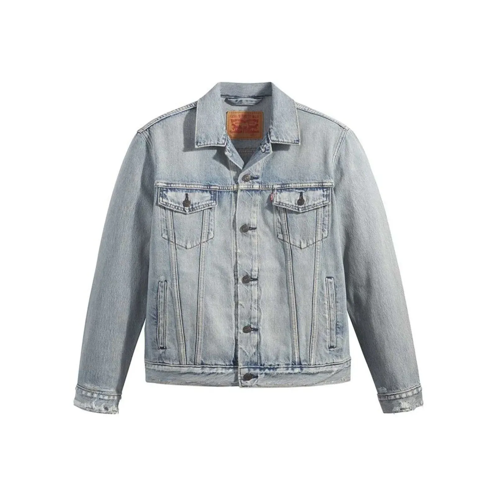 Куртка чоловіча Levi's Men's Light Destructed Trucker Jacket (723340631) — фото 3