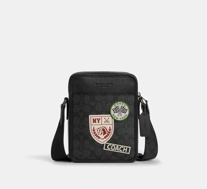 Сумка Coach Sullivan Crossbody Чорний — фото 3