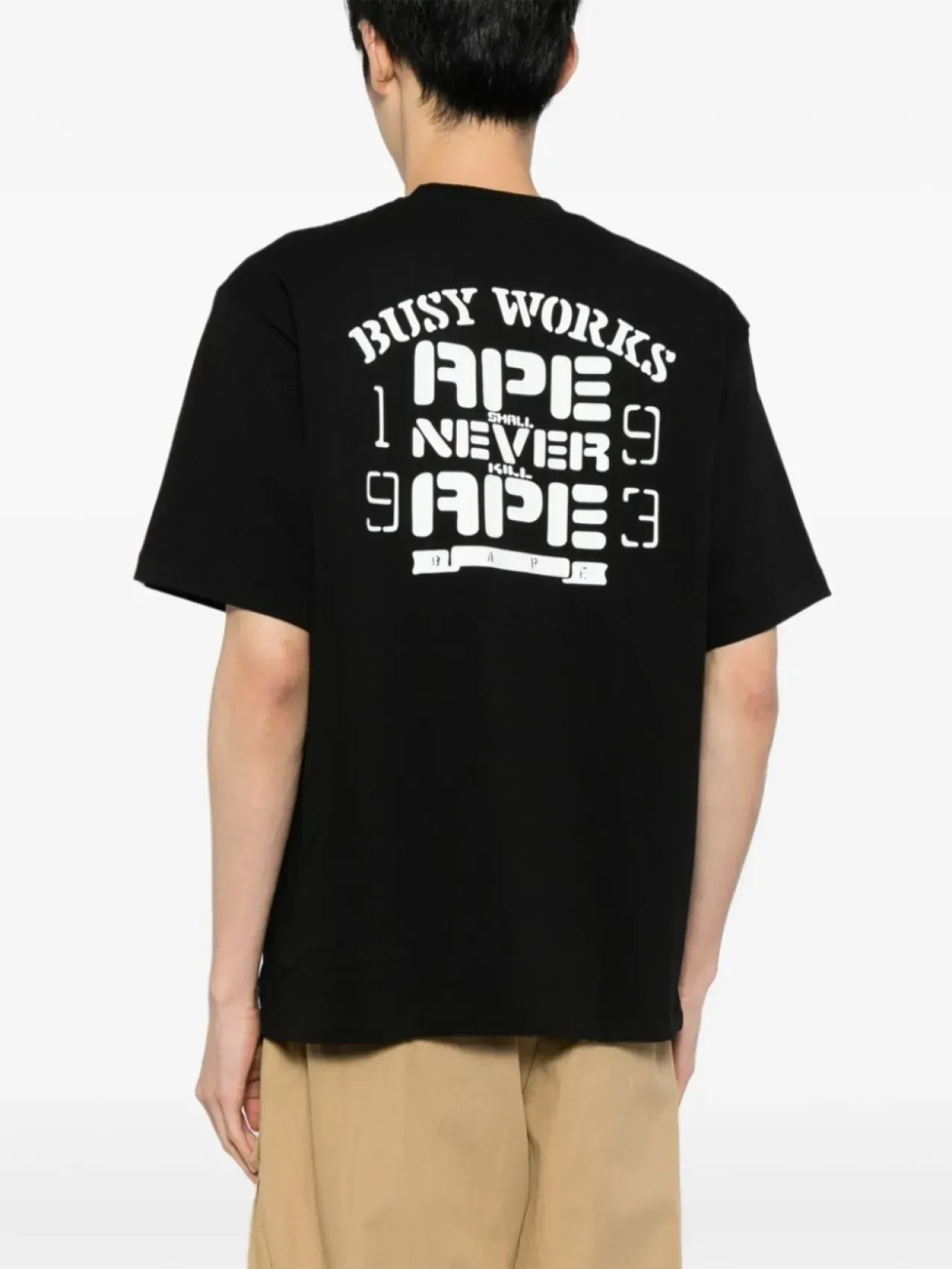 Футболка чоловіча Bape Blue Ape Head T-Shirt (001CSK221006F) — фото 4