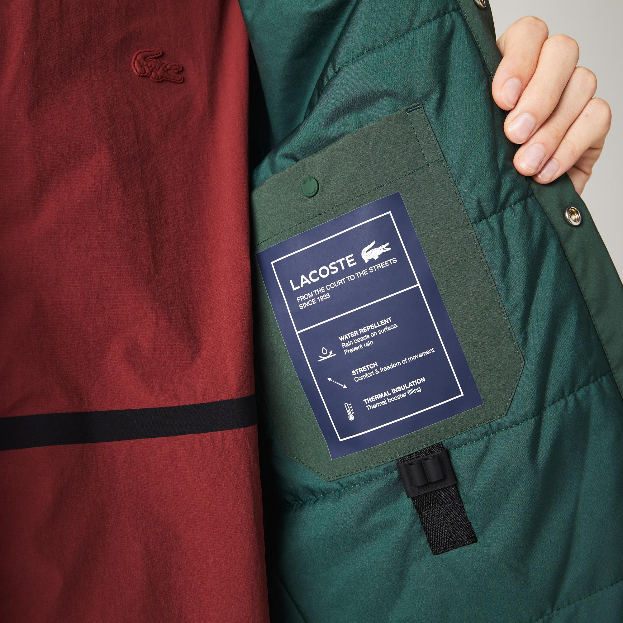 Водовідштовхувальна сорочка Lacoste Men's Overshirt Green — фото 15