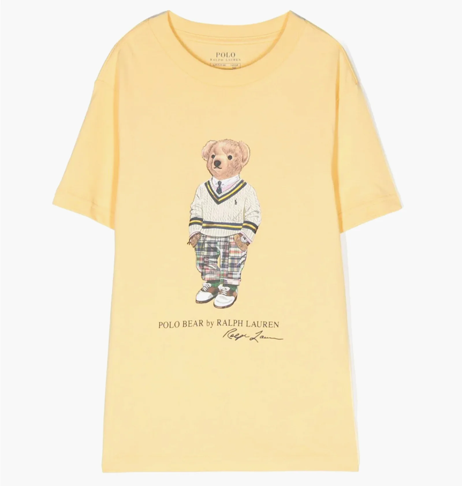 Футболка дитяча Polo Ralph Lauren Regular Fit Yellow (323853828016) — фото 1