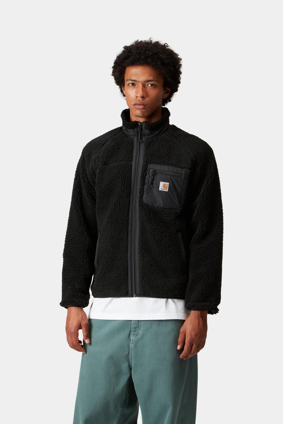 Куртка Carhartt Prentis Liner Camo Laurel/Black — фото 6
