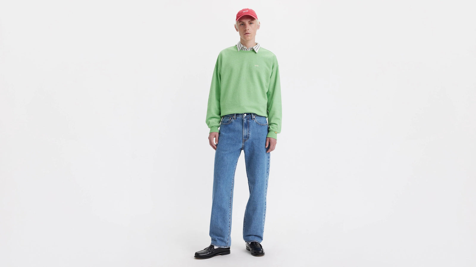 Джинси Levi's 568 Loose Straight Синій — фото 7