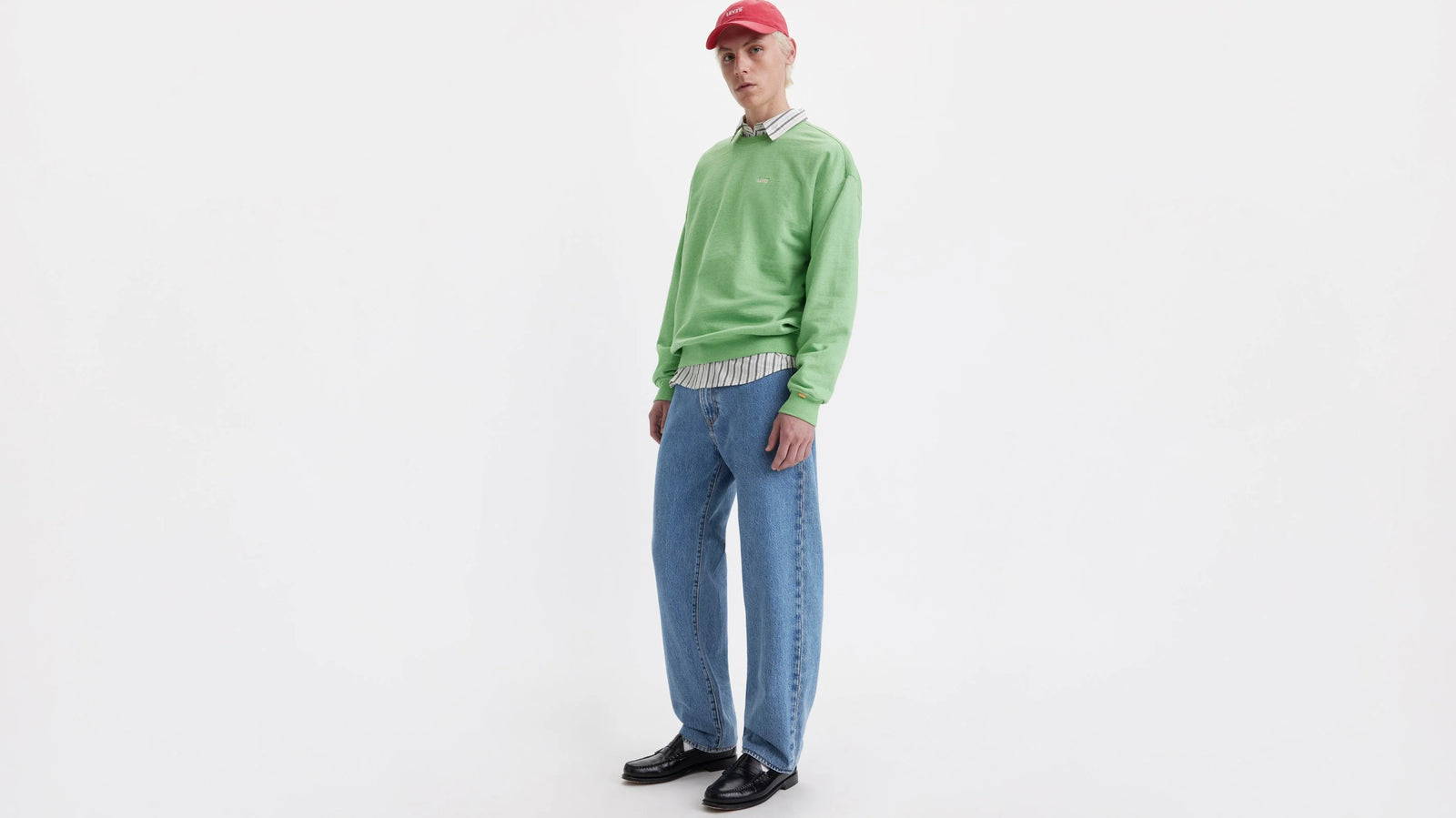 Джинси Levi's 568 Loose Straight Синій — фото 8