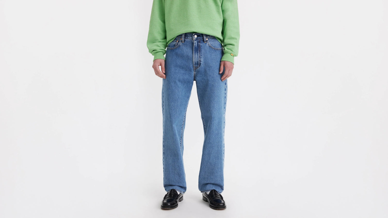 Джинси Levi's 568 Loose Straight Синій — фото 9