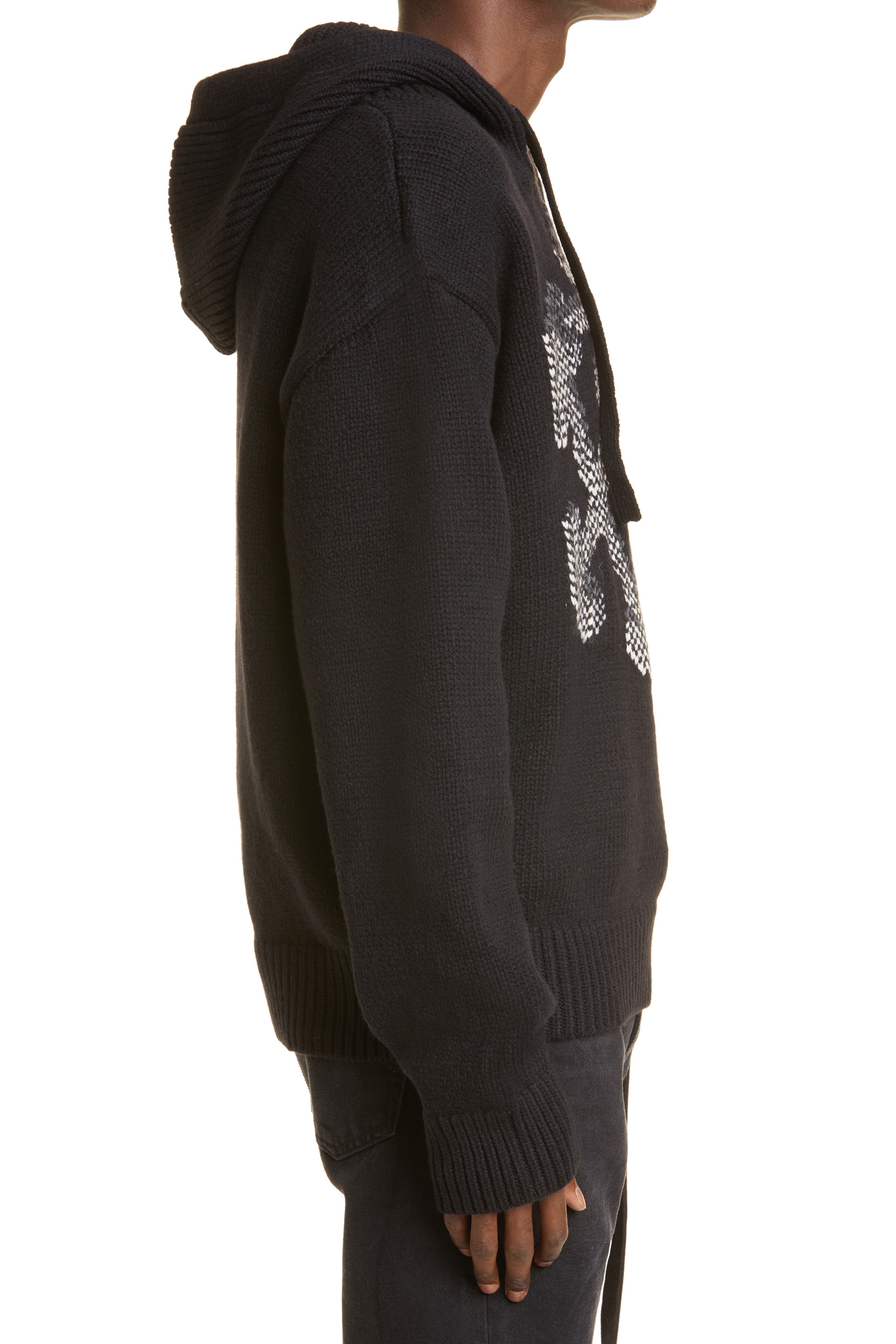 Худі OFF-WHITE 3D Arrow Chunky Knit — фото 5