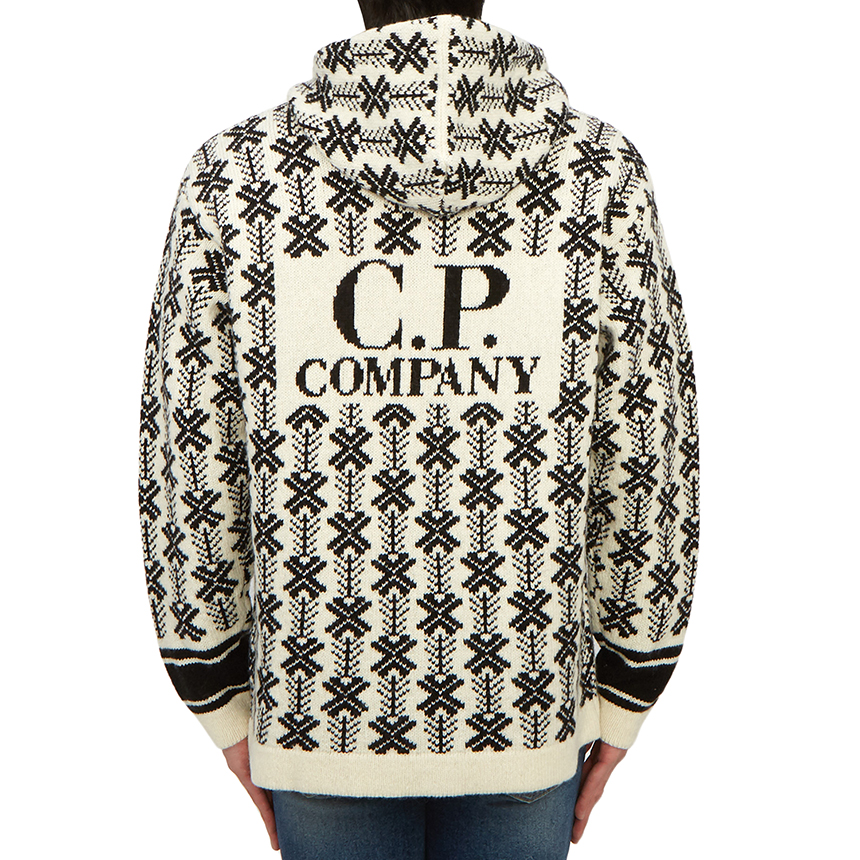 Худі C.P. Company Wool Jacquard Logo — фото 3