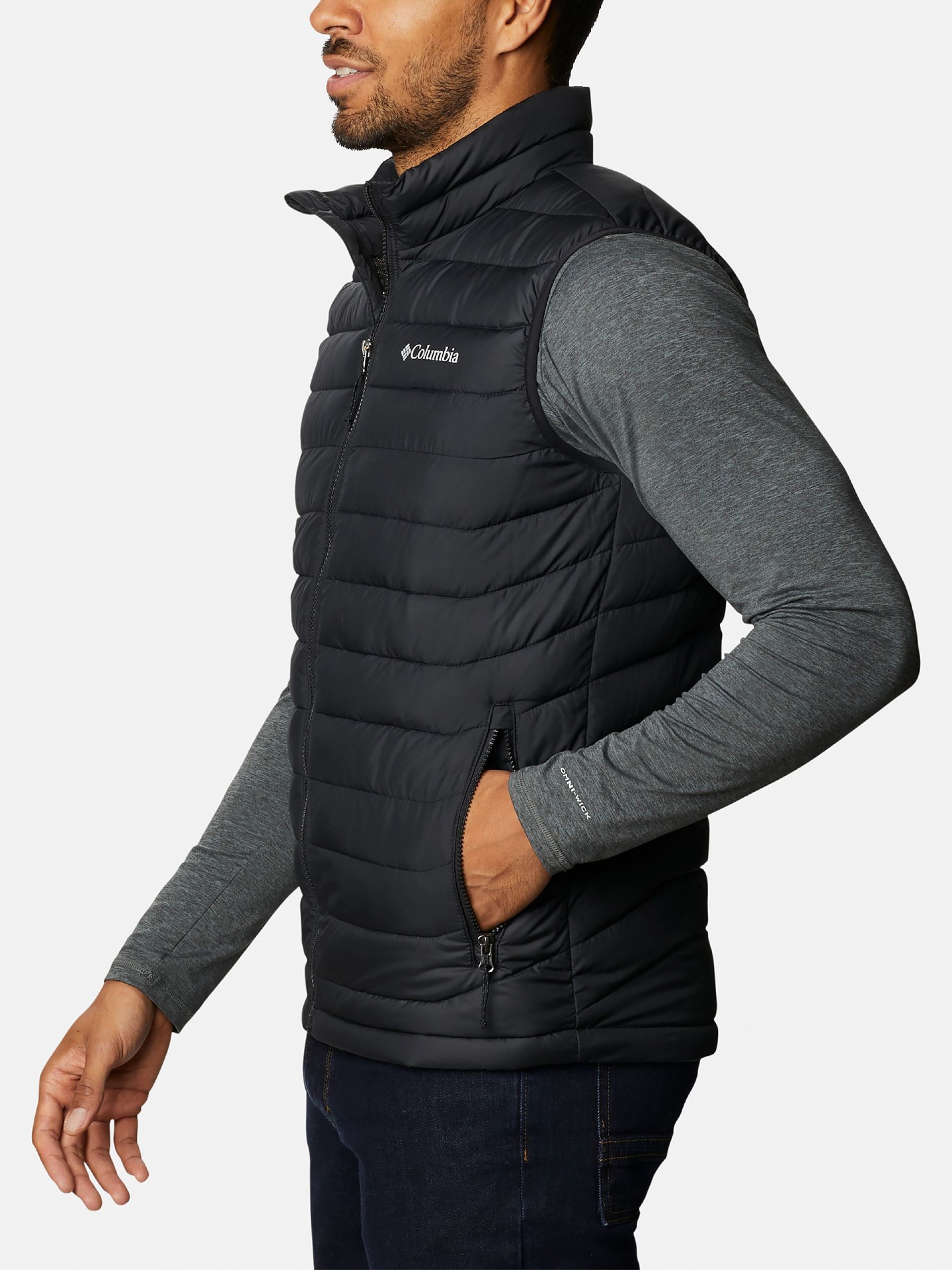 Жилетка чоловіча Columbia Powder Lite Vest (1748031-010) — фото 6
