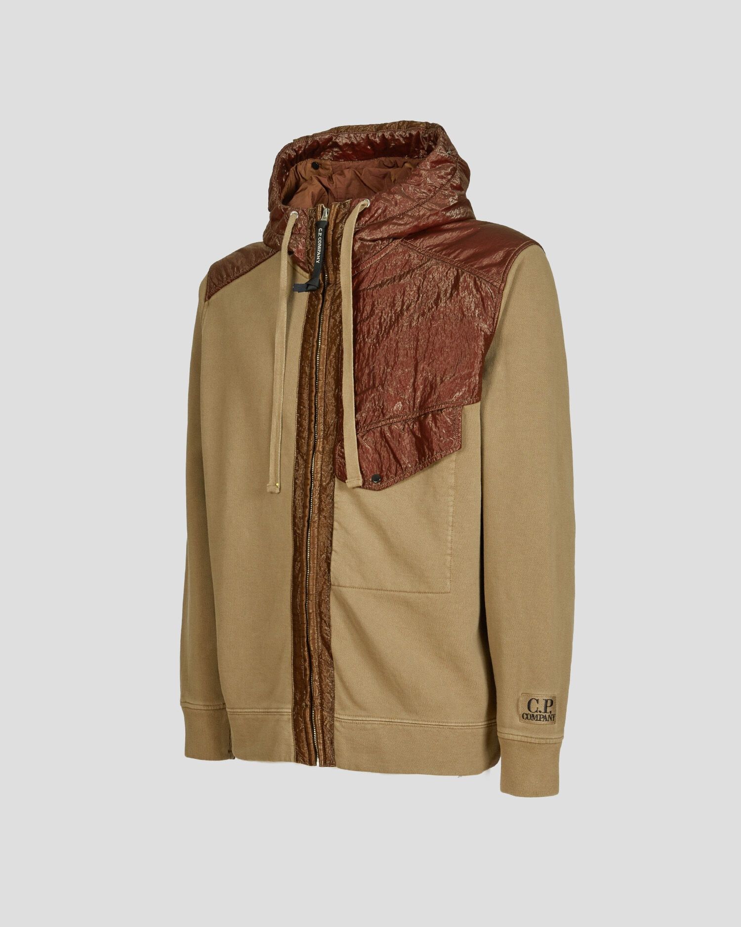 Худі C.P. Company Cotton Fleece Full Zip Goggle — фото 11