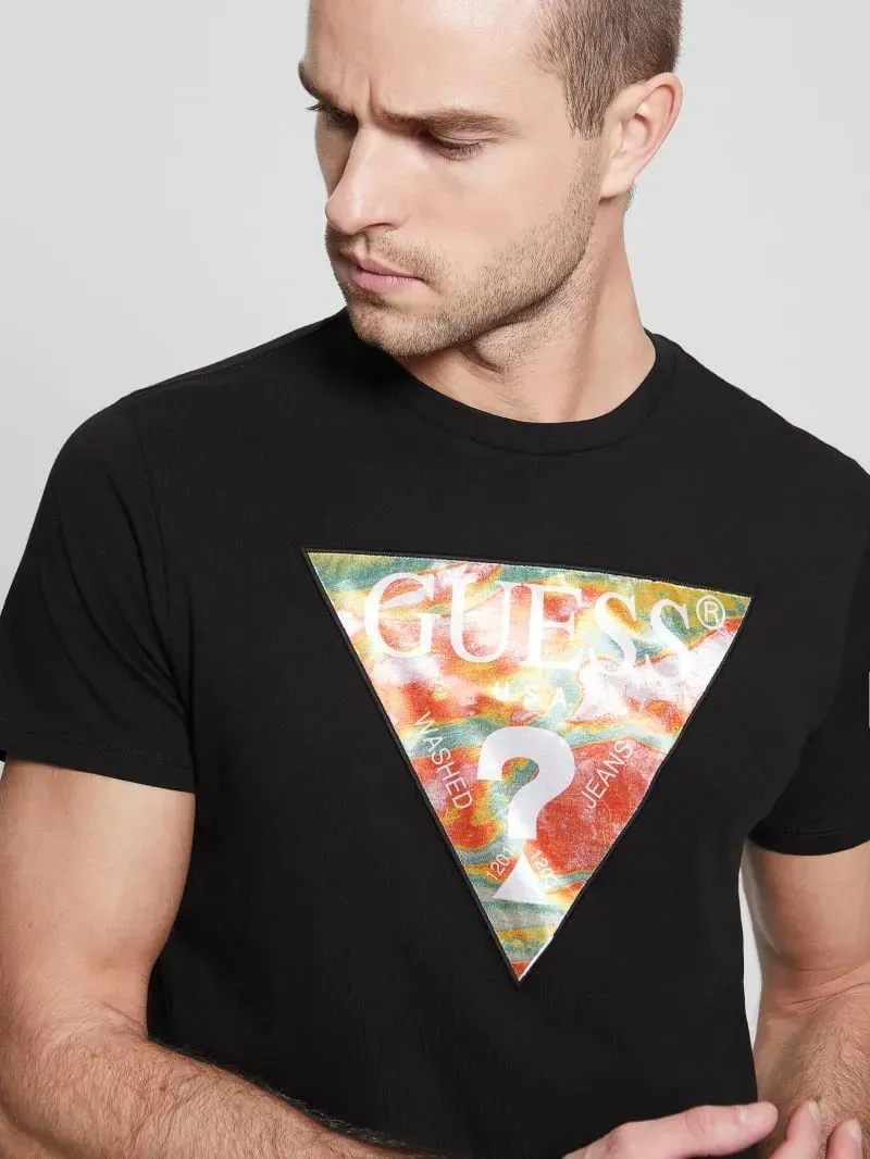 Футболка чоловіча Guess Eco Abstract Triangle Logo Tee (M3GI57K9RM1) — фото 2