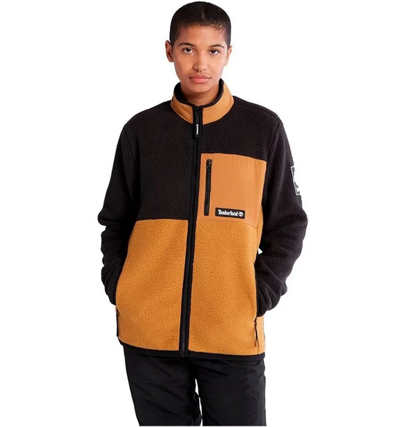 Куртка чоловіча Timberland Fleece Jacket Brown (TB0A24A5) — фото 4