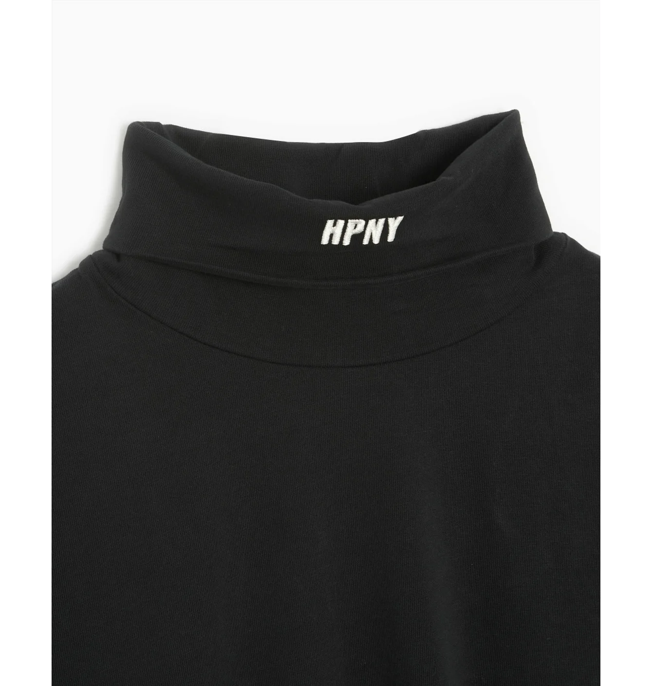 Кофта чоловіча Heron Preston Hpny Embroidered Rollneck Sweater Black (HMAB027C99JER0021001) — фото 4