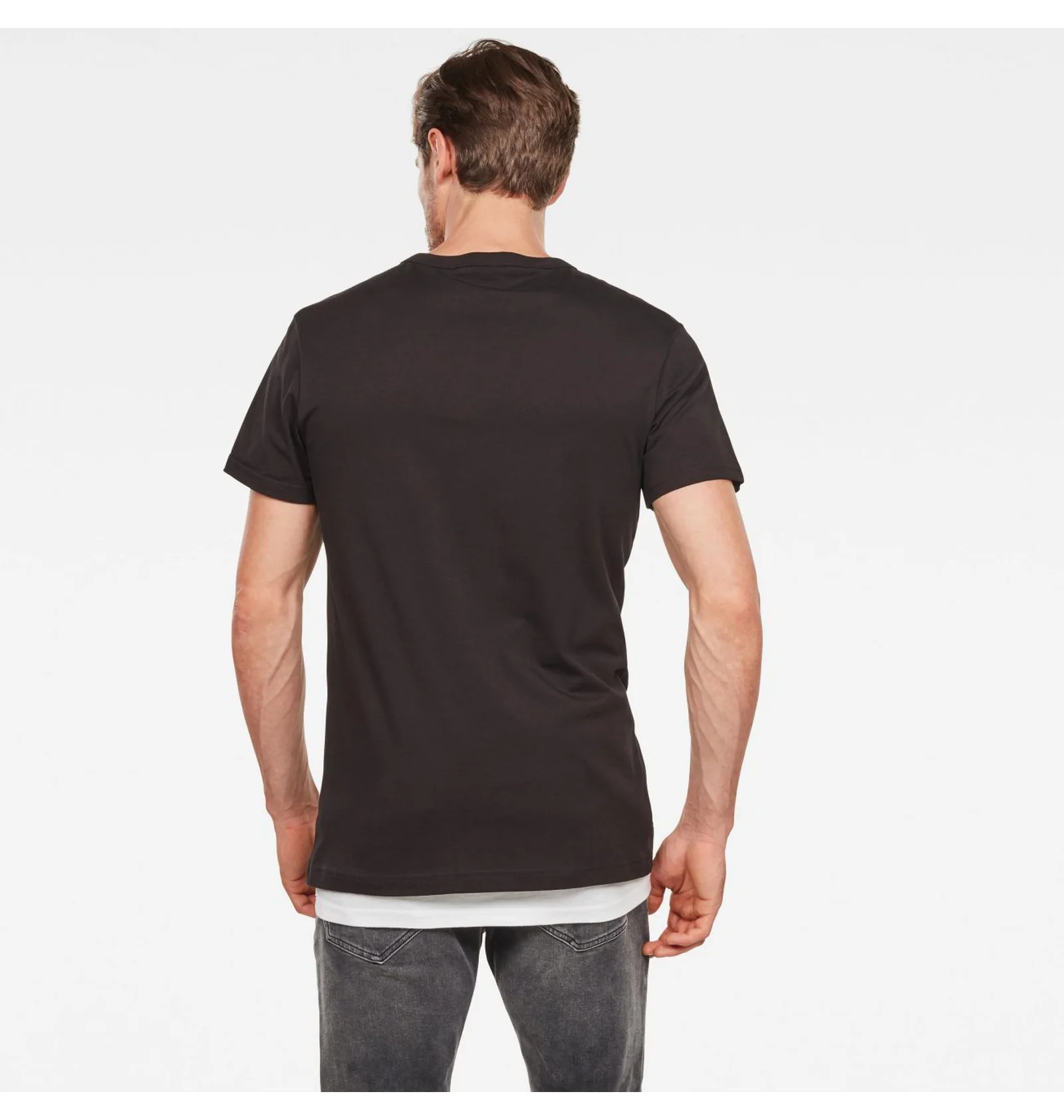 Чорна футболка Holorn G-Star RAW — фото 3