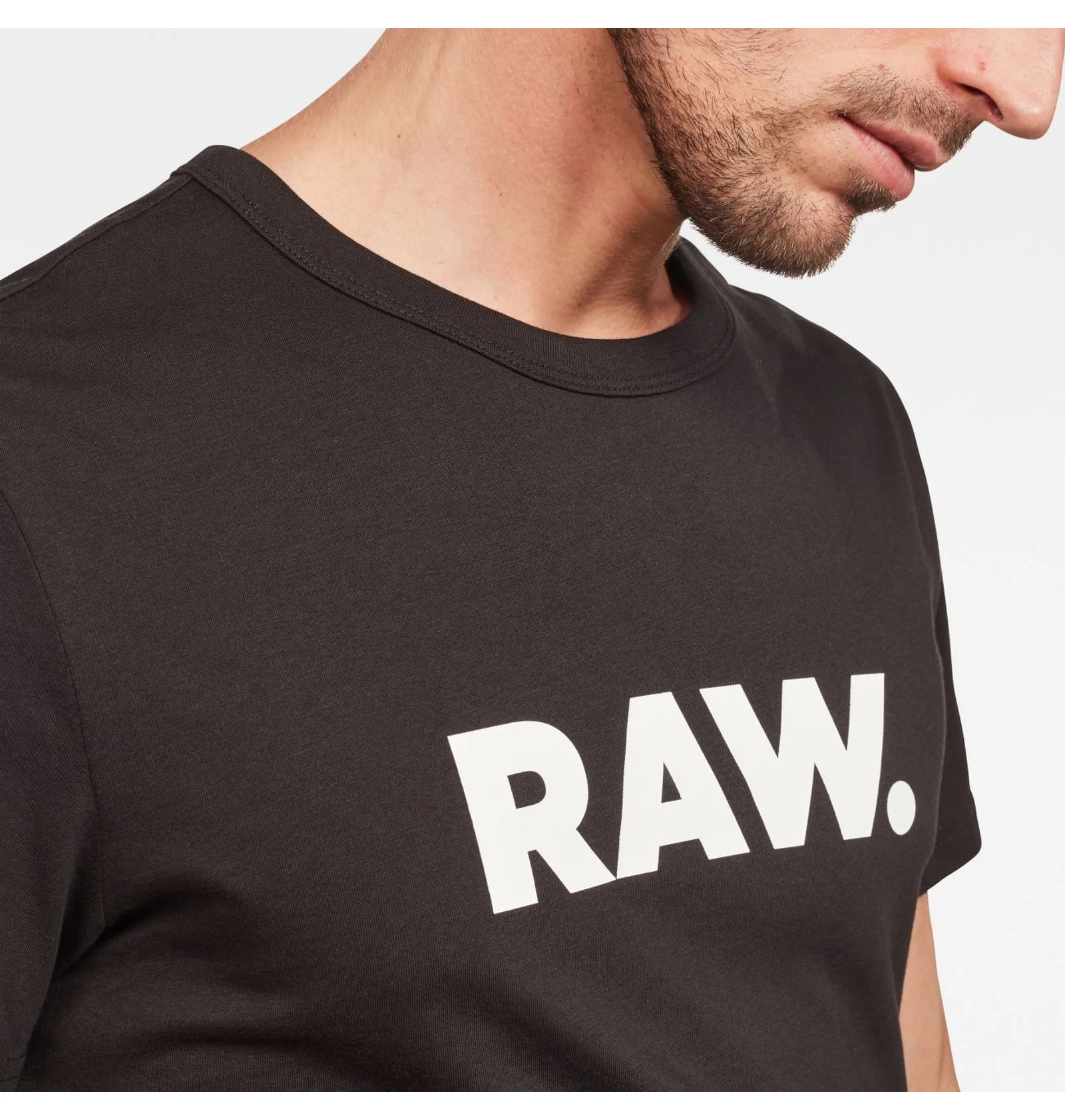 Чорна футболка Holorn G-Star RAW — фото 5