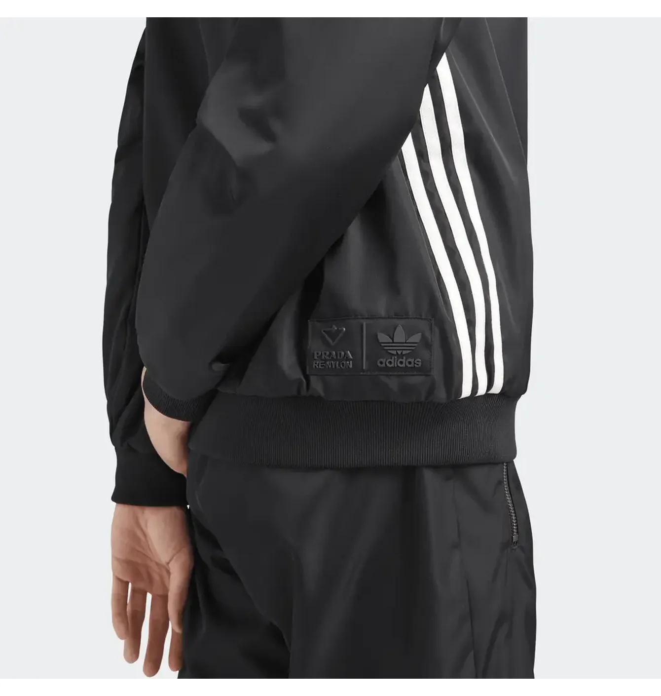 Кофта унісекс Prada X Adidas Prada X Re-Nylon Sweater (HN3986) — фото 5