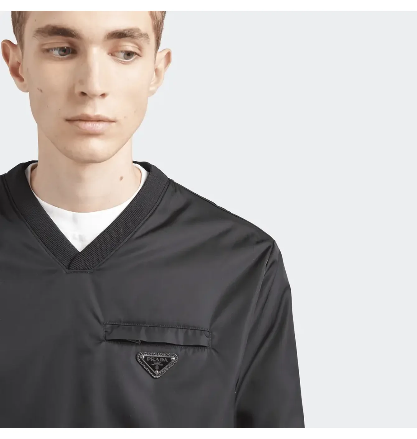 Кофта унісекс Prada X Adidas Prada X Re-Nylon Sweater (HN3986) — фото 8