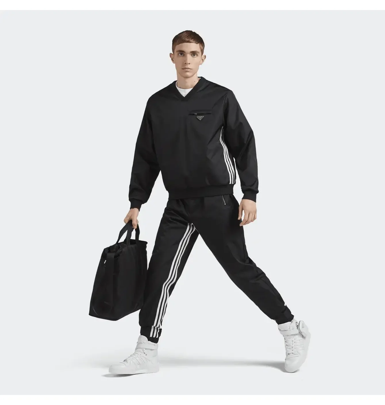 Кофта унісекс Prada X Adidas Prada X Re-Nylon Sweater (HN3986) — фото 9