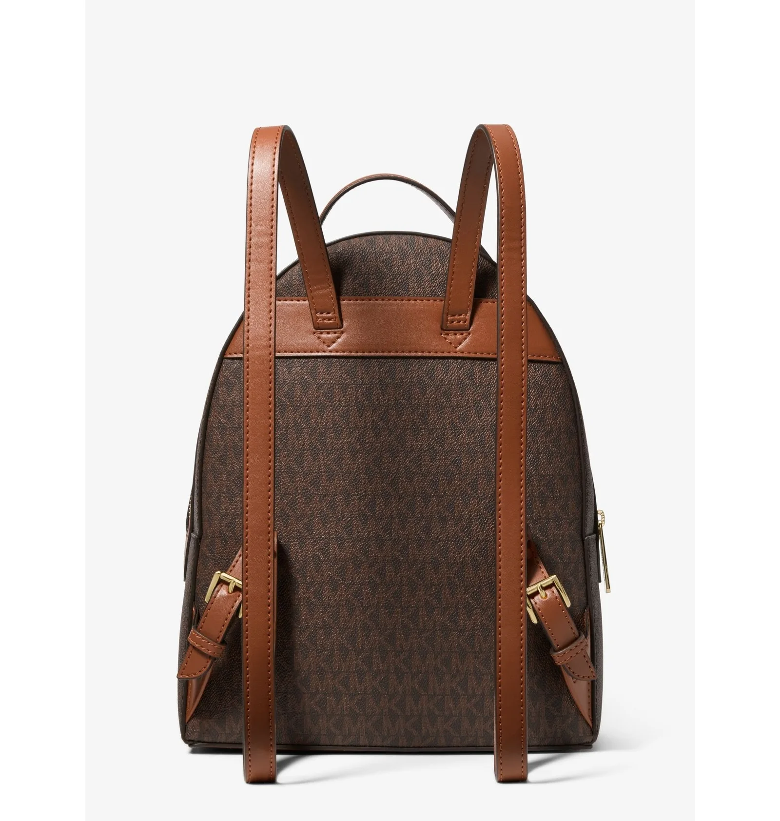 Michael Kors Sheila Medium Logo Backpack brown — фото 5