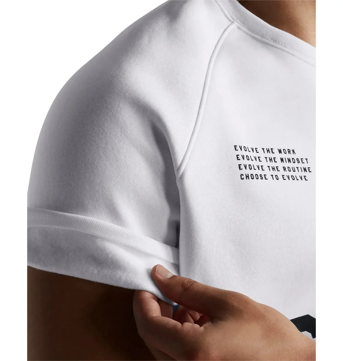 Флісова худі Under Armour Project Rock Icon White — фото 8