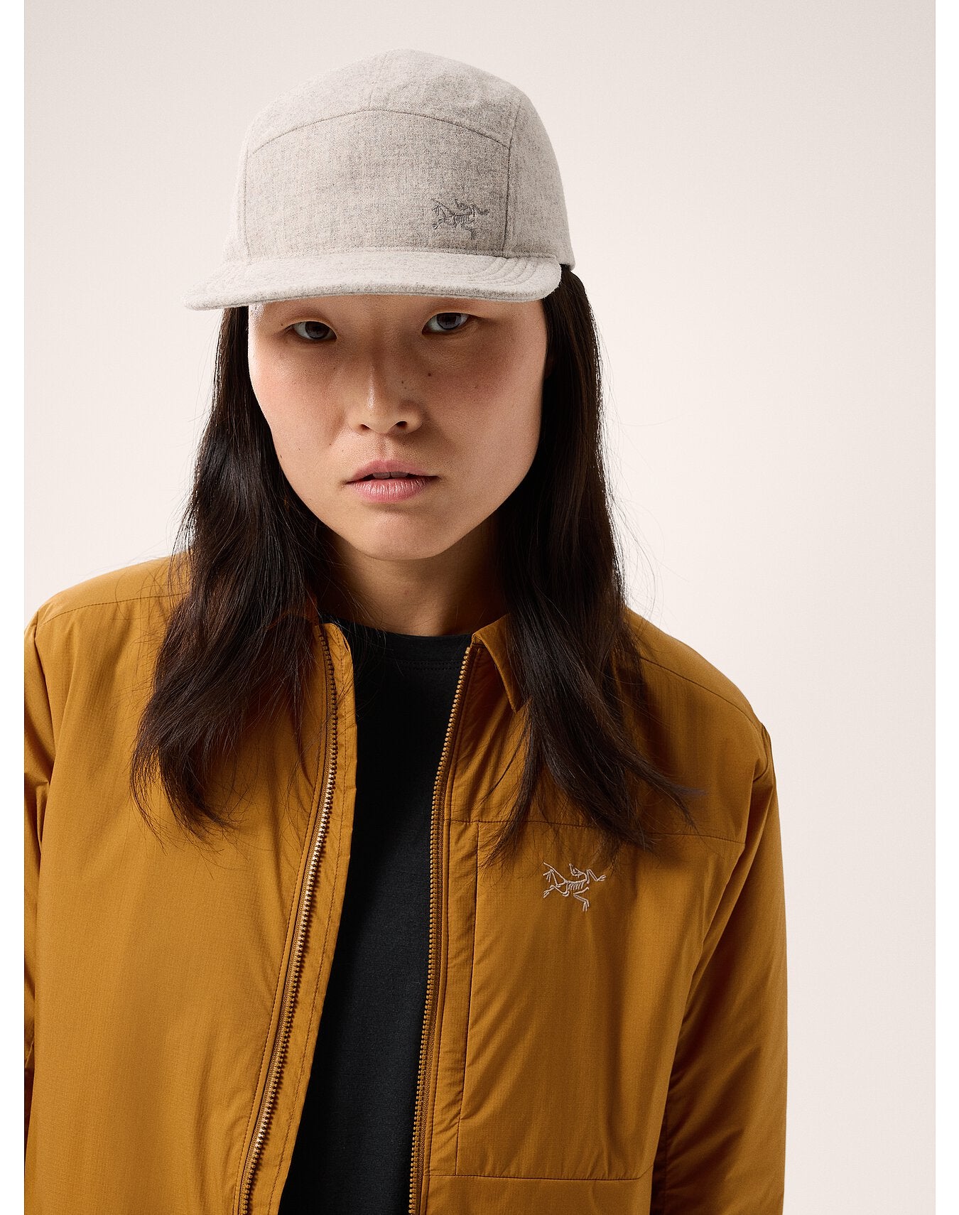 Arc'teryx Wool Calidum 5 Panel Hat Warm Stone — фото 4