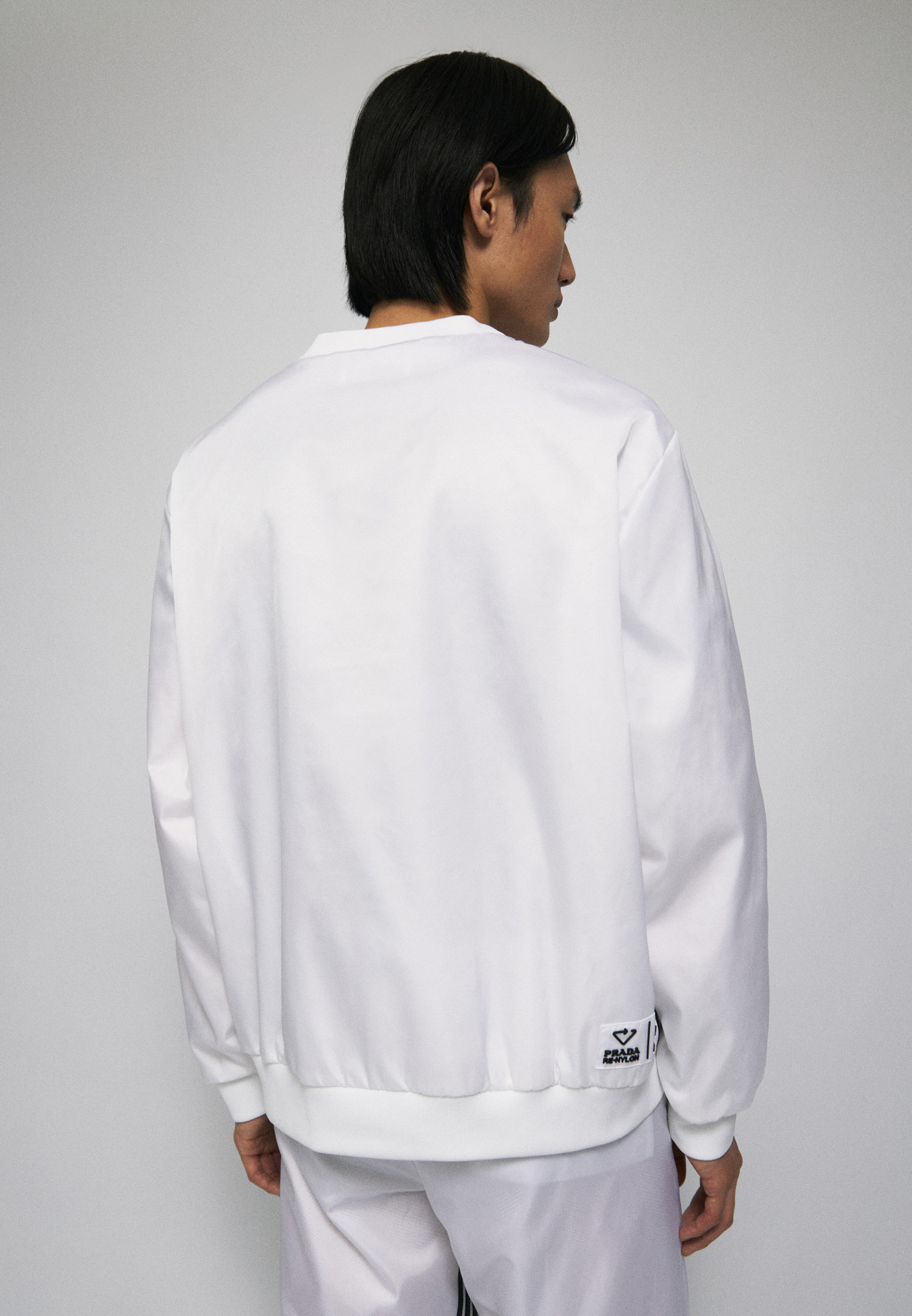 Кофта унісекс Prada X Adidas Prada X Re-Nylon Sweater (HN6510) — фото 4