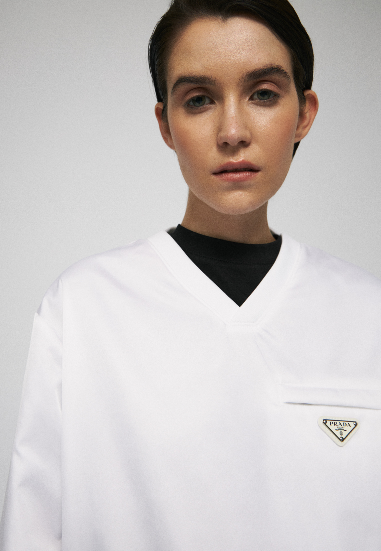 Кофта унісекс Prada X Adidas Prada X Re-Nylon Sweater (HN6510) — фото 6
