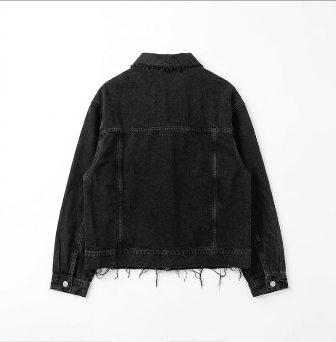 Чорна джинсова сорочка ZARA — фото 3