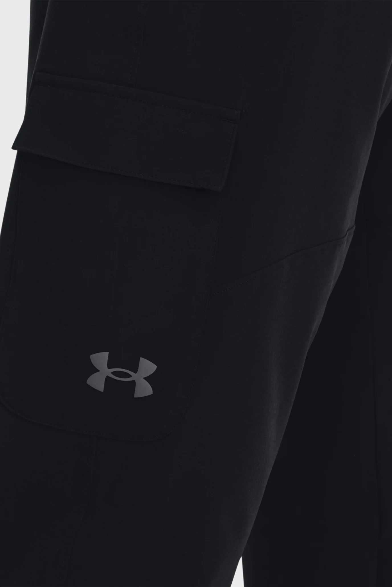 Карго штани Under Armour Stretch Woven Black — фото 7