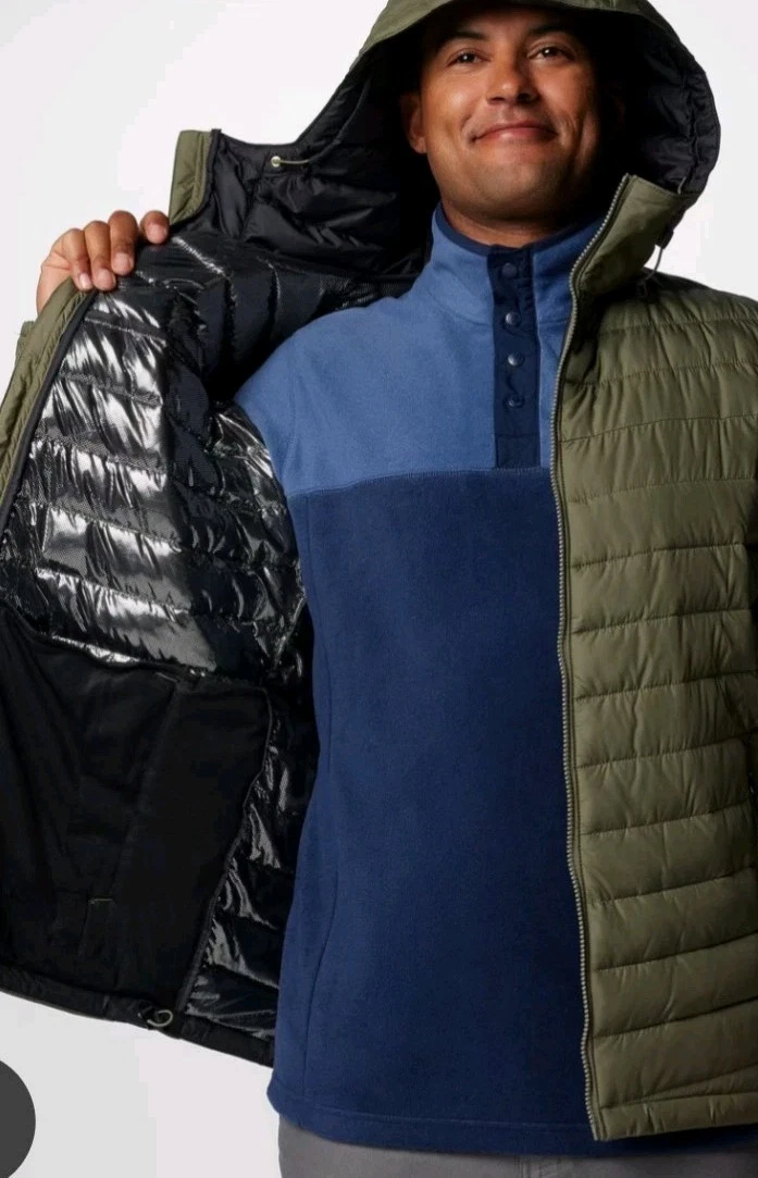 Куртка чоловіча Columbia Slope Edgetm Ii Hooded Black (XM5215-010) — фото 3