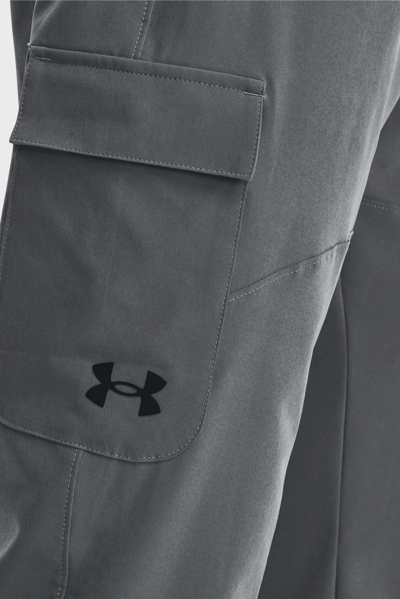 Карго штани Under Armour Stretch Woven Grey — фото 9