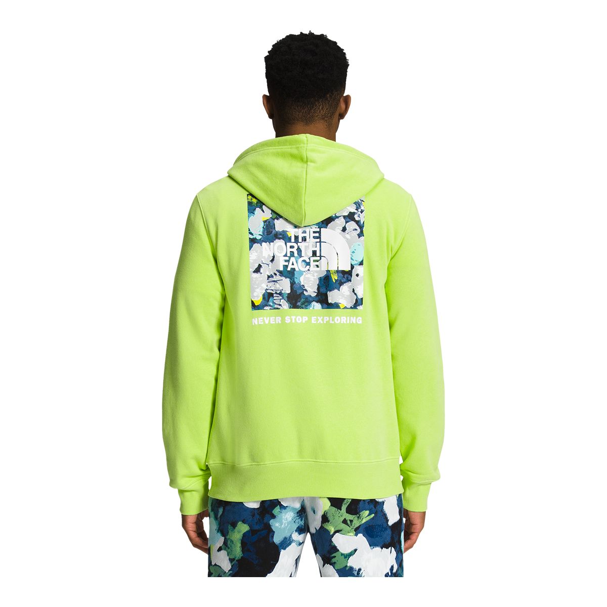 Кофта чоловіча The North Face Box Nse Pullover Hoodie Neon Green (NF0A7UNSIAM) — фото 5