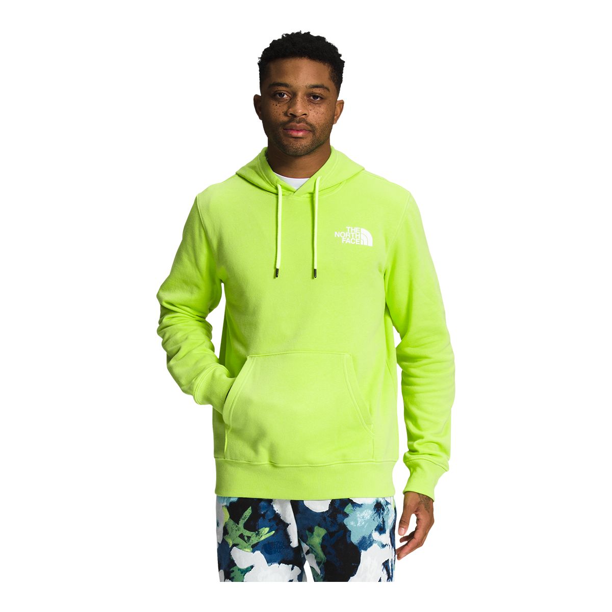 Кофта чоловіча The North Face Box Nse Pullover Hoodie Neon Green (NF0A7UNSIAM) — фото 3