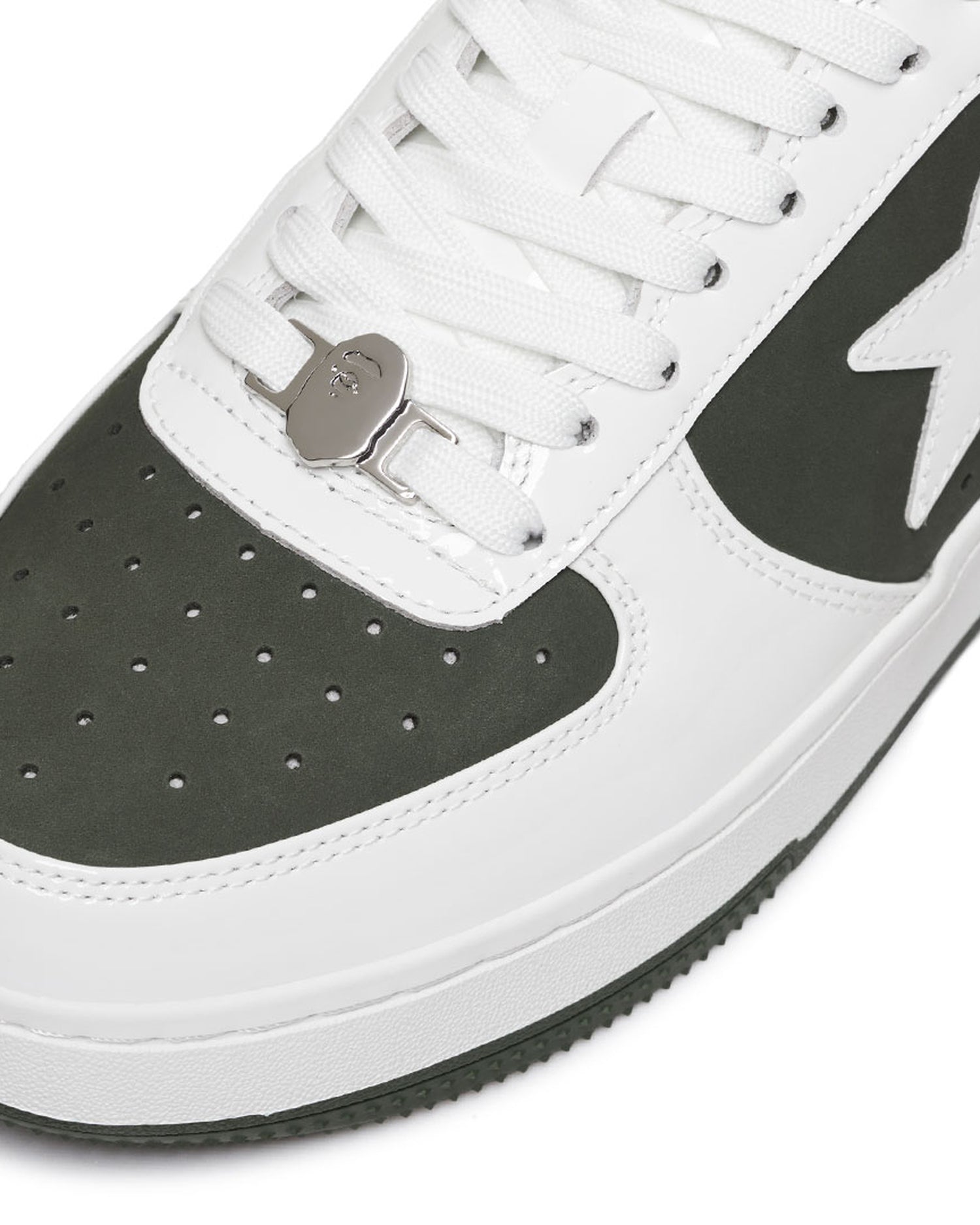 Кросівки A Bathing Ape Bape Sta Low #6 White Olive — фото 4