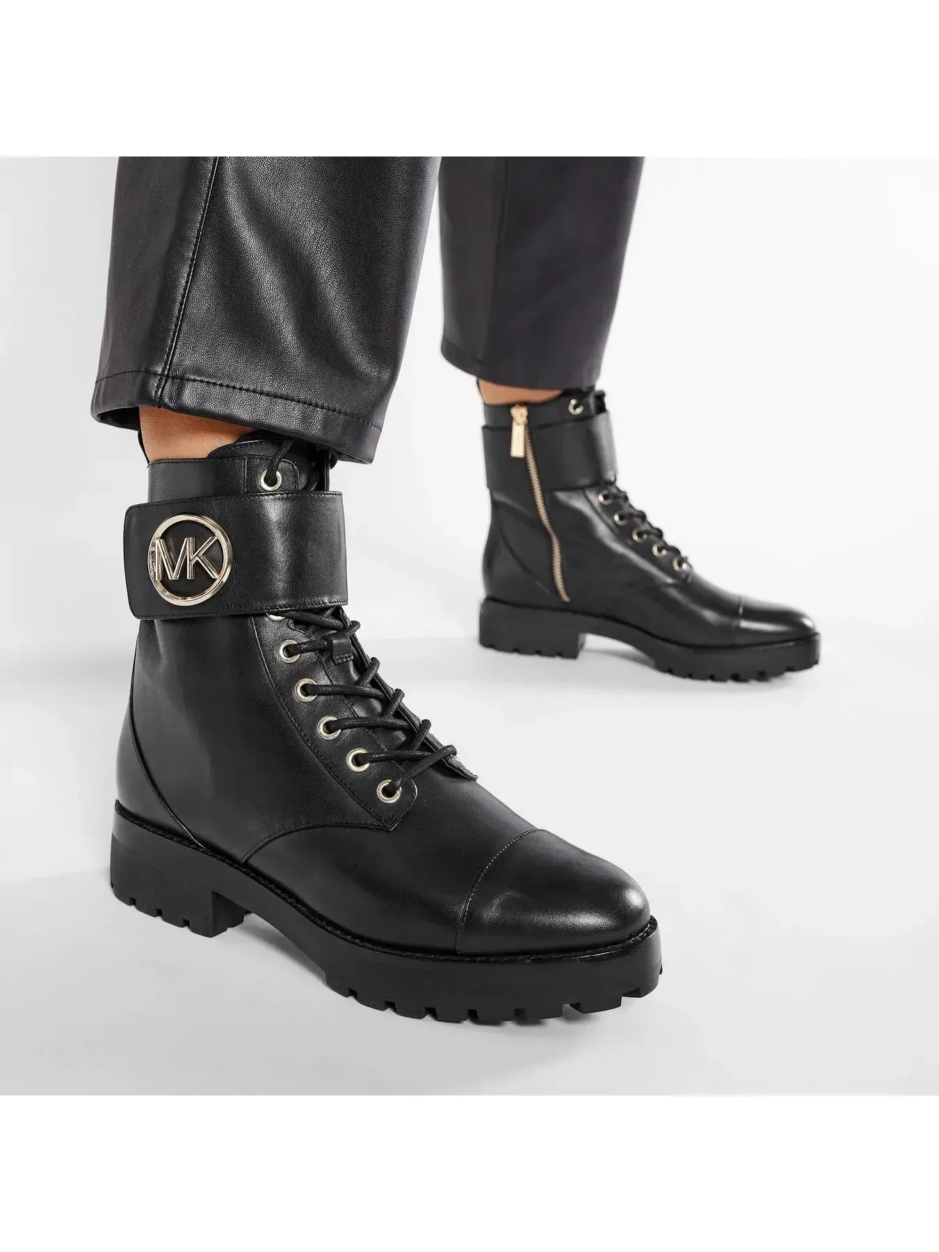 Кросівки чоловічі Michael Kors Tatum Boots Black (40F0TAFB5L) — фото 8