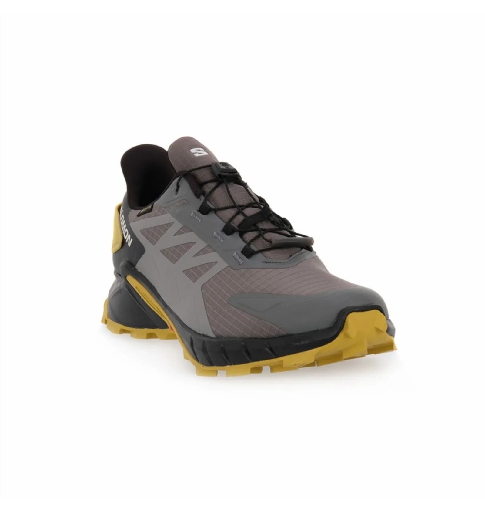 Кросівки чоловічі Salomon Supercross 4 Gtx Grey/Brown (473172) — фото 4