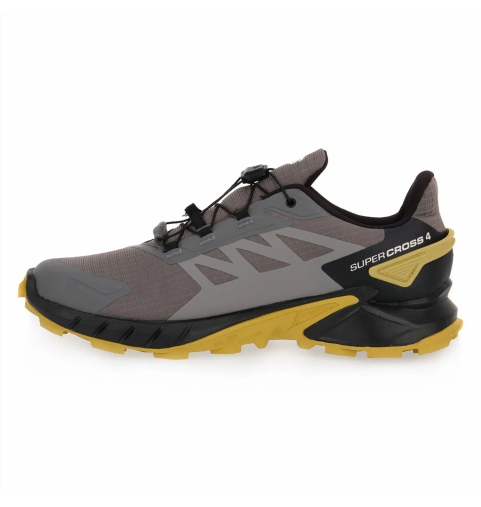 Кросівки чоловічі Salomon Supercross 4 Gtx Grey/Brown (473172) — фото 5