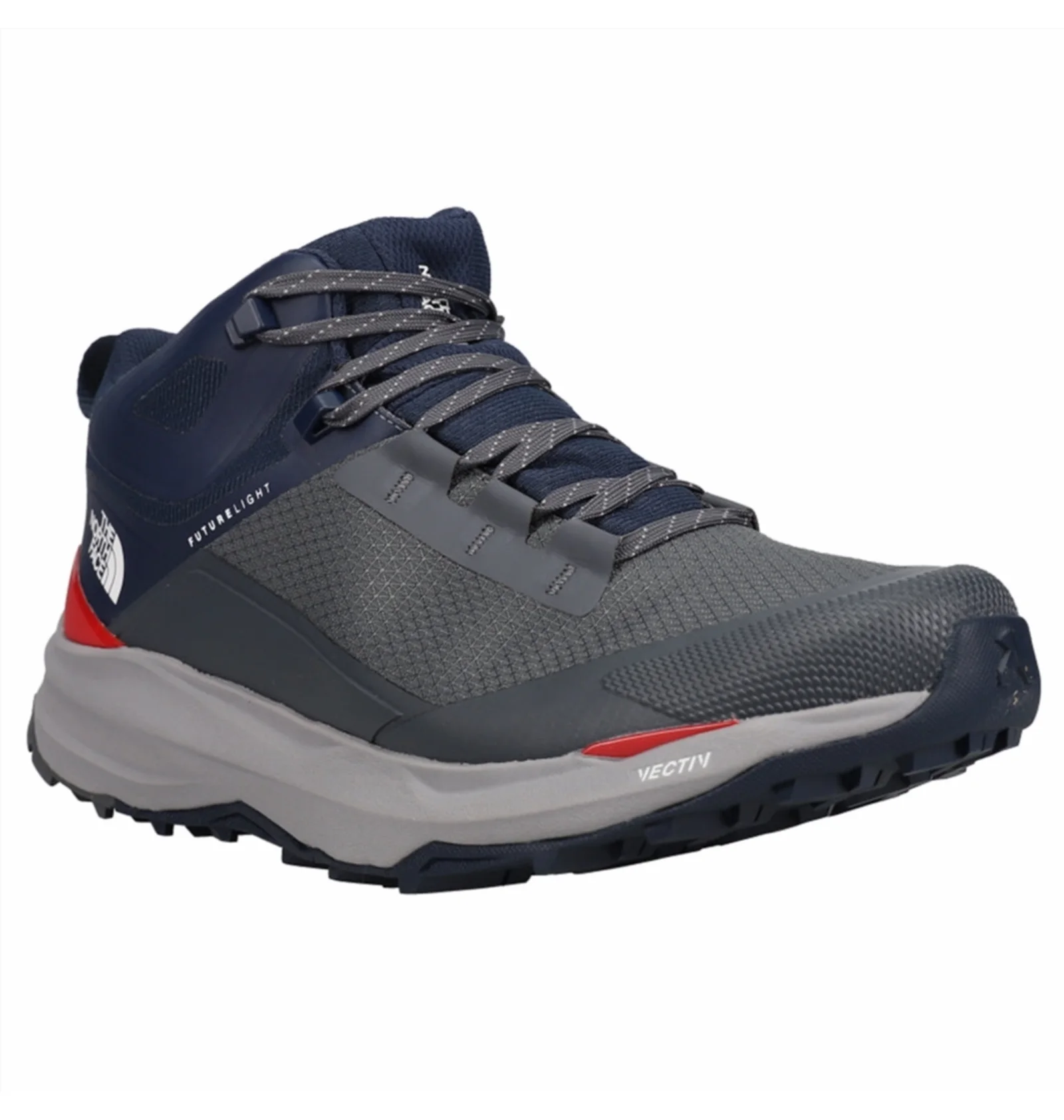 Кросівки чоловічі The North Face Vectiv Exploris 2 Mid Futurelight Hiking Boots Grey/Blue (NF0A7W6AIHS) — фото 5