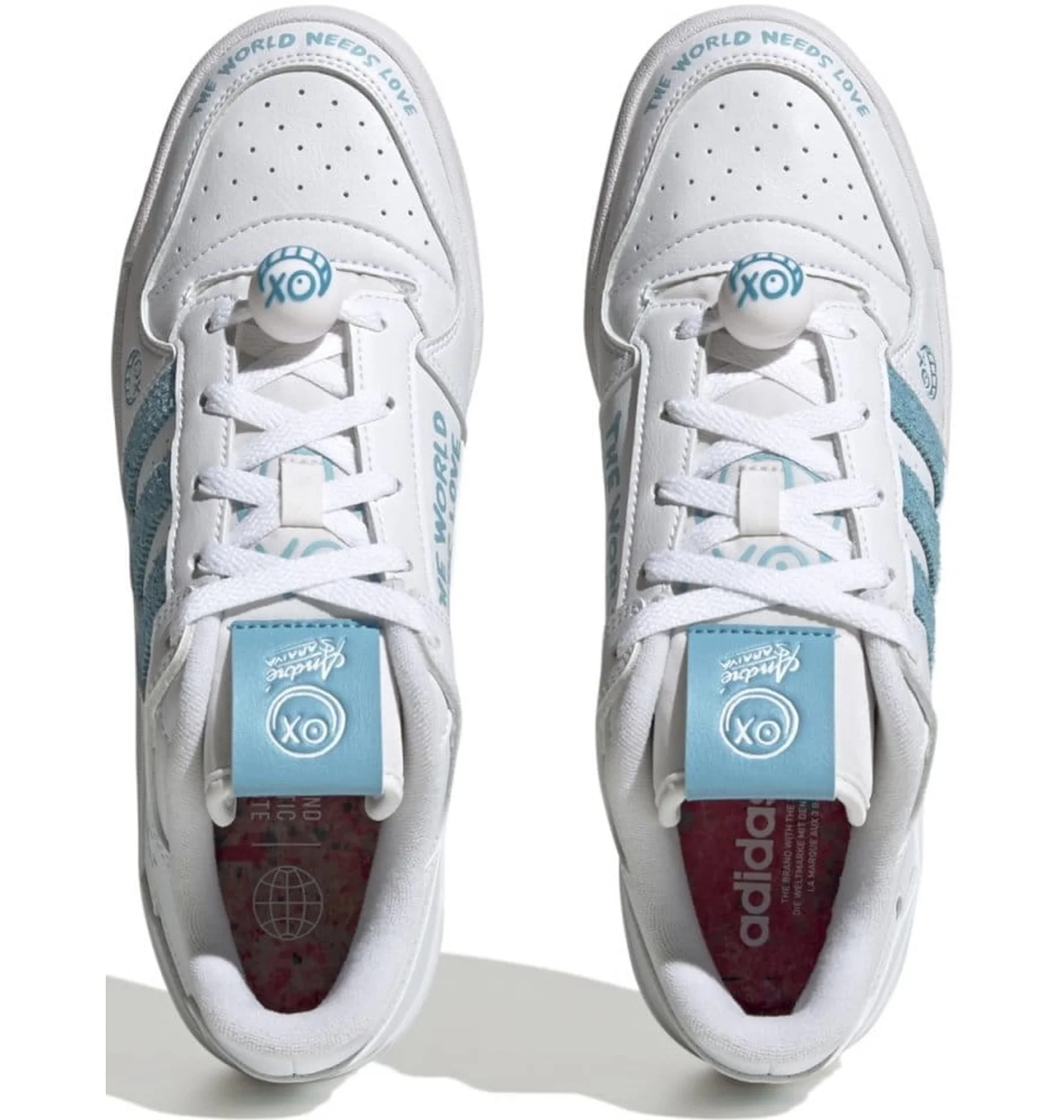 Кросівки унісекс Adidas Forum Low Classic X André Saraiva (FZ6353) — фото 6