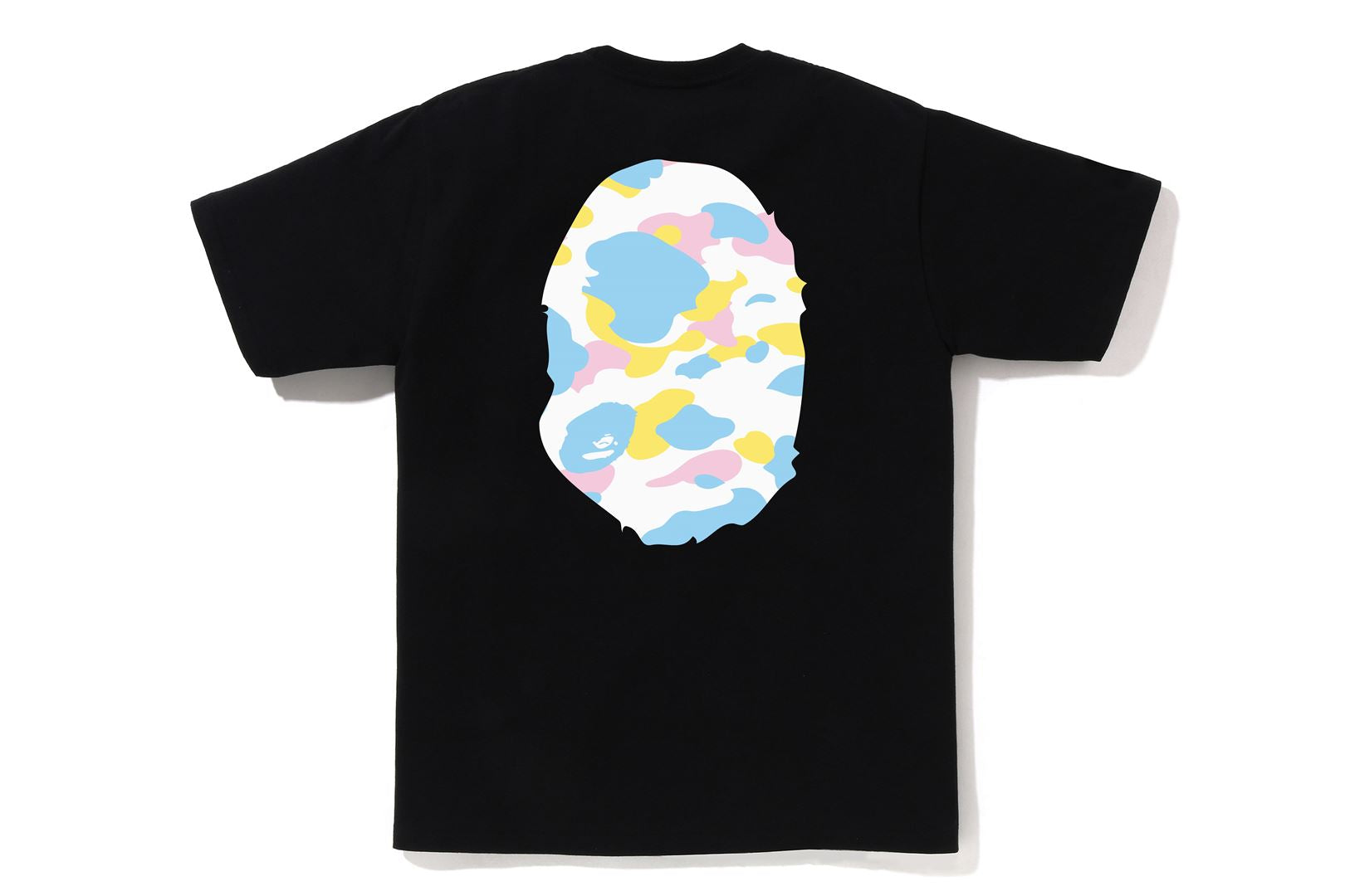 Футболка чоловіча A Bathing Ape Men's New Multi Camo Big Ape Head Tee — фото 2