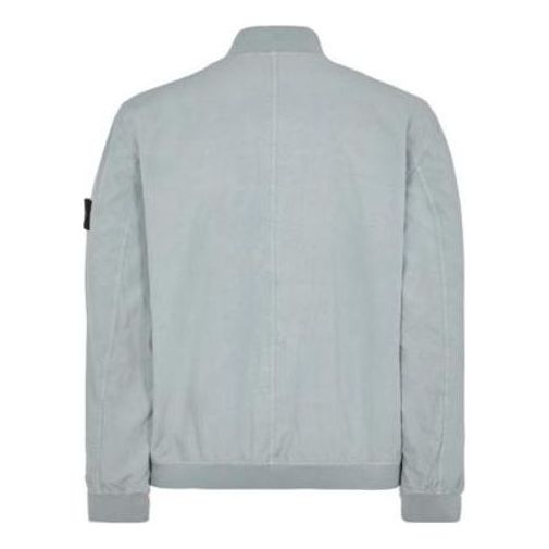 Куртка чоловіча Stone Island Logo Patch Zip Up Bomber Jacket Pczec — фото 1