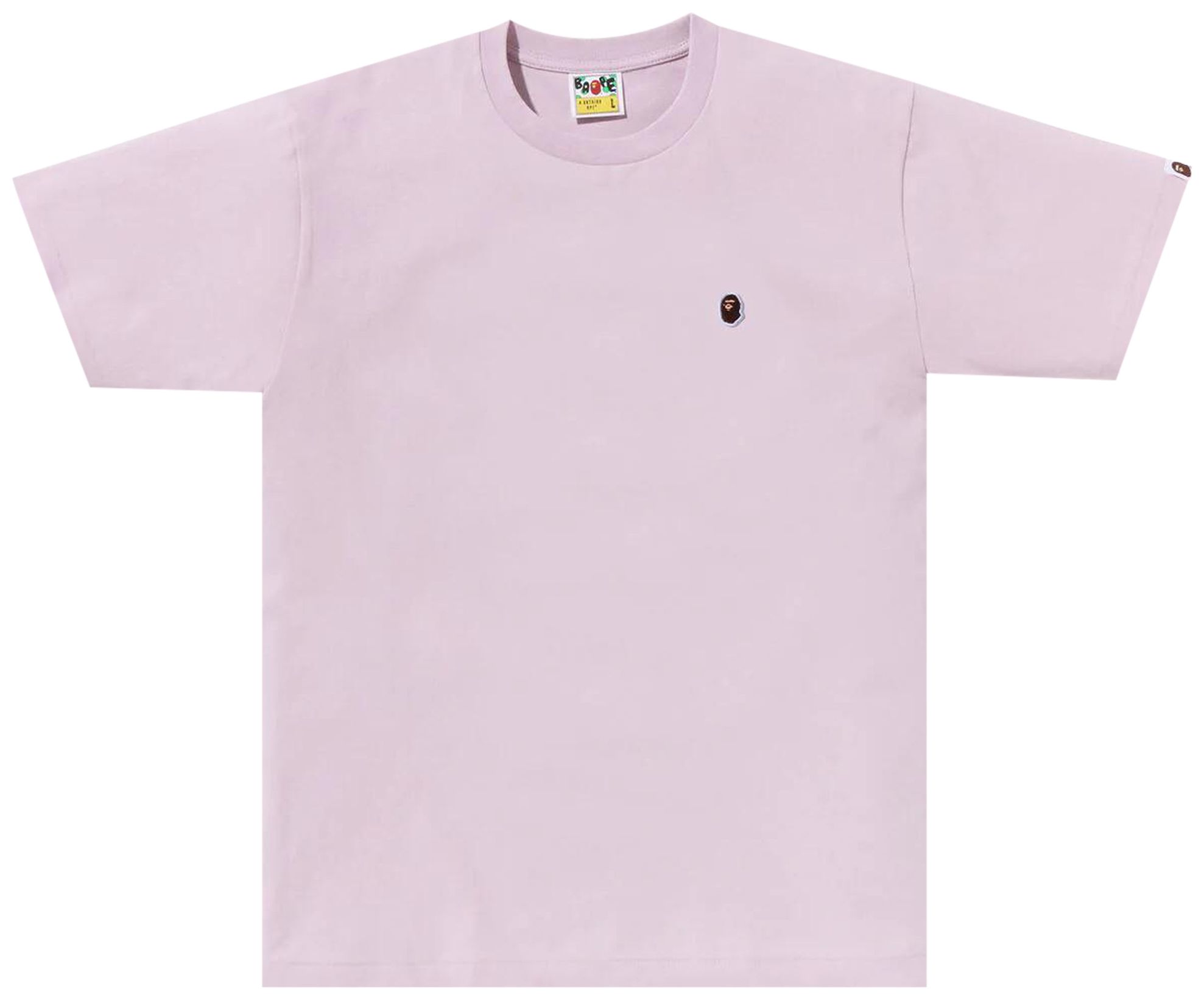 Футболка чоловіча Bape Ape Head One Point Tee Purple — фото 2