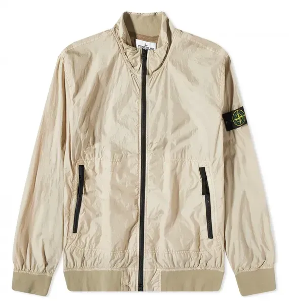 Куртка чоловіча Stone Island Crinkle Reps Jacket 'Dove Grey' — фото 3