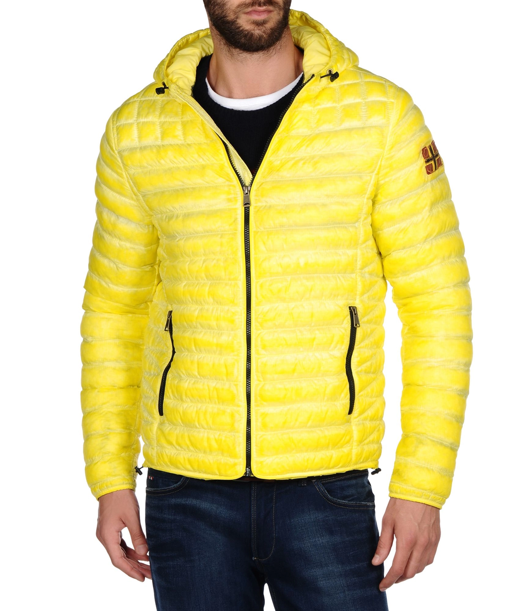 Куртка чоловіча Napapijri Micro Down Jacket Yellow — фото 2