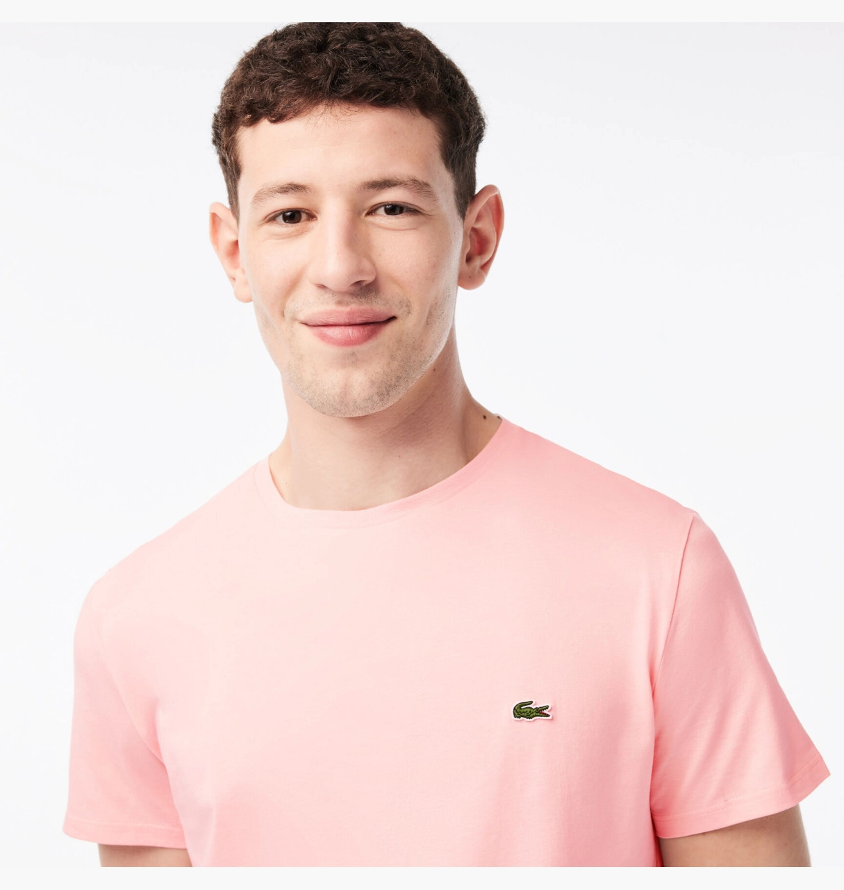 Футболка чоловіча Lacoste Men's Crew Neck Pima Cotton Jersey T-shirt — фото 3
