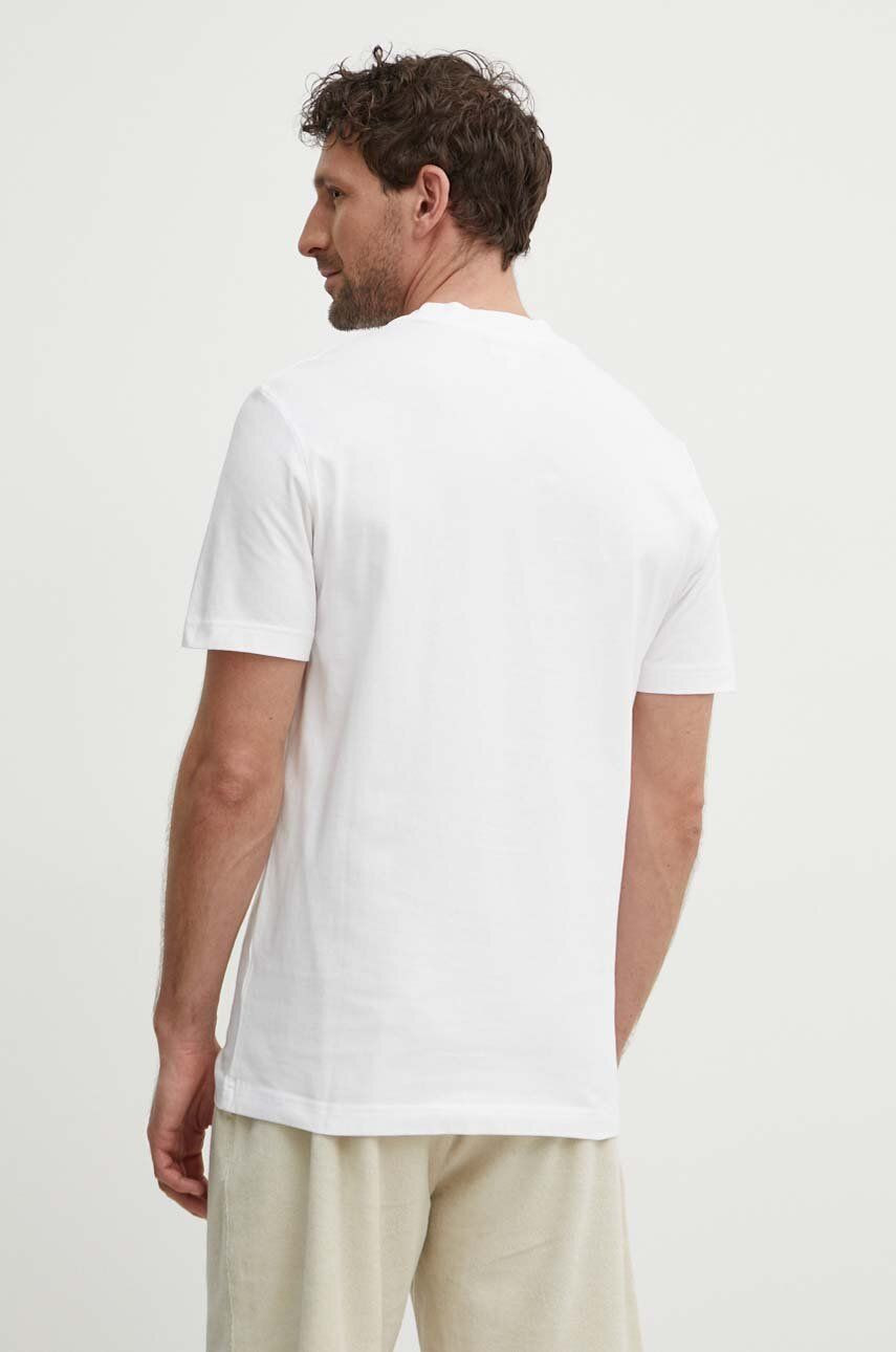 Футболка чоловіча Lacoste Men's Washed Effect Tennis Print T-Shirt — фото 3