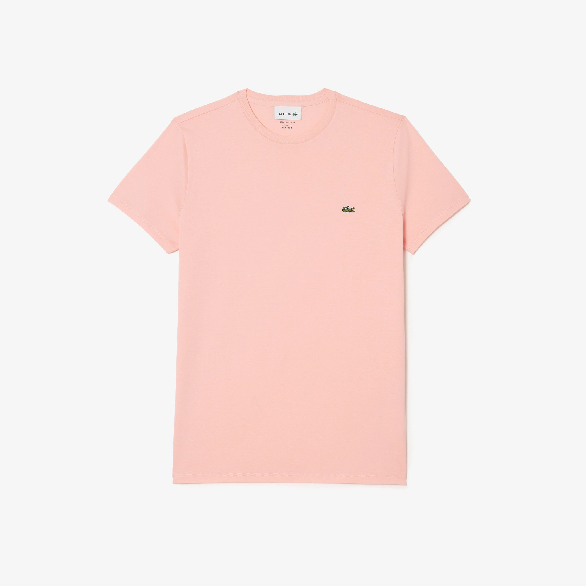 Футболка чоловіча Lacoste Men's Crew Neck Pima Cotton Jersey T-shirt — фото 5